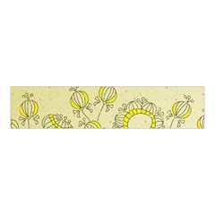 Sunflower Fly Flower Floral Velvet Scrunchie by Mariart