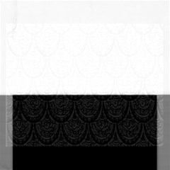 Skin Abstract Wallpaper Dump Black Flower  Wave Chevron Rectangular Jigsaw Puzzl by Mariart