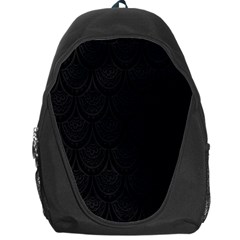 Skin Abstract Wallpaper Dump Black Flower  Wave Chevron Backpack Bag