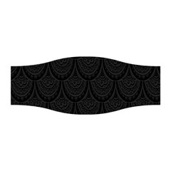 Skin Abstract Wallpaper Dump Black Flower  Wave Chevron Stretchable Headband