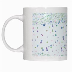 Spot Polka Dots Blue Pink Sexy White Mugs