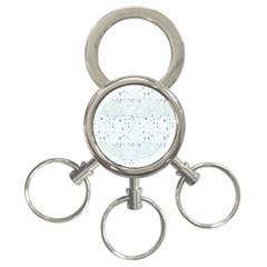 Spot Polka Dots Blue Pink Sexy 3-ring Key Chains by Mariart