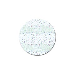 Spot Polka Dots Blue Pink Sexy Golf Ball Marker