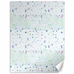 Spot Polka Dots Blue Pink Sexy Canvas 36  X 48   by Mariart