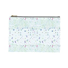 Spot Polka Dots Blue Pink Sexy Cosmetic Bag (large)  by Mariart