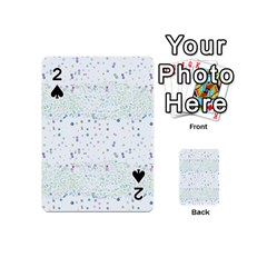 Spot Polka Dots Blue Pink Sexy Playing Cards 54 (mini)  by Mariart