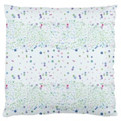 Spot Polka Dots Blue Pink Sexy Large Cushion Case (one Side)