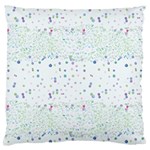 Spot Polka Dots Blue Pink Sexy Large Cushion Case (One Side) Front