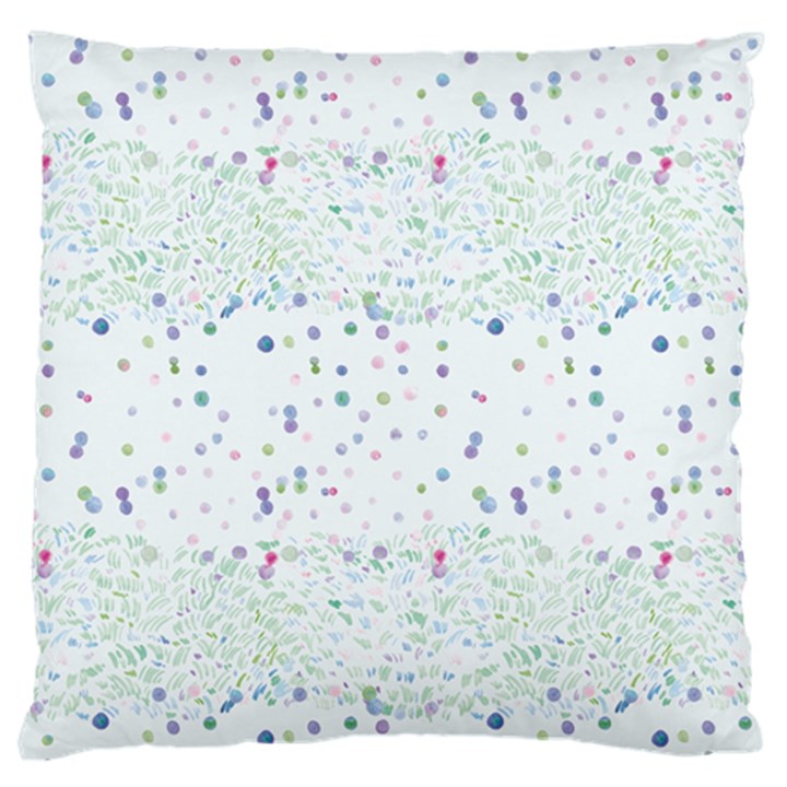 Spot Polka Dots Blue Pink Sexy Large Cushion Case (One Side)