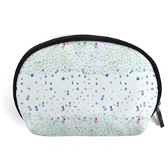 Spot Polka Dots Blue Pink Sexy Accessory Pouches (large)  by Mariart