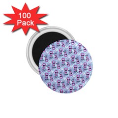 Pattern Kitty Headphones  1 75  Magnets (100 Pack)  by iCreate