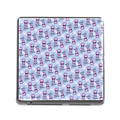 Pattern Kitty Headphones  Memory Card Reader (square) by iCreate