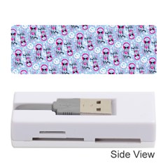 Pattern Kitty Headphones  Memory Card Reader (stick) 