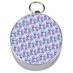 Pattern Kitty Headphones  Silver Compasses by iCreate