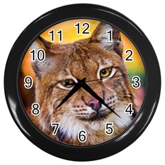 Tiger Beetle Lion Tiger Animals Wall Clocks (black)