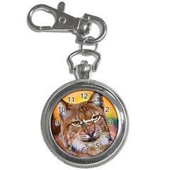 Tiger Beetle Lion Tiger Animals Key Chain Watches by Mariart