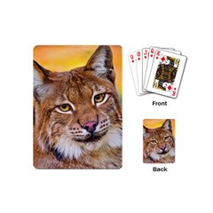 Tiger Beetle Lion Tiger Animals Playing Cards (mini)  by Mariart