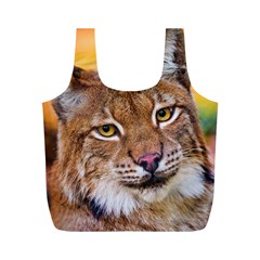 Tiger Beetle Lion Tiger Animals Full Print Recycle Bags (m) 