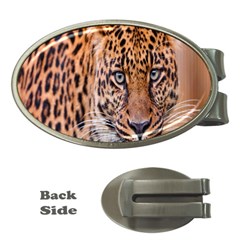 Tiger Beetle Lion Tiger Animals Leopard Money Clips (oval) 