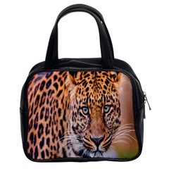 Tiger Beetle Lion Tiger Animals Leopard Classic Handbags (2 Sides) by Mariart