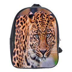 Tiger Beetle Lion Tiger Animals Leopard School Bag (large)