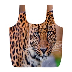 Tiger Beetle Lion Tiger Animals Leopard Full Print Recycle Bags (l) 