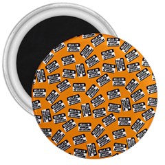 Pattern Halloween Wearing Costume Icreate 3  Magnets by iCreate