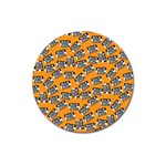 Pattern Halloween Wearing Costume iCreate Magnet 3  (Round) Front