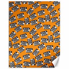 Pattern Halloween Wearing Costume Icreate Canvas 12  X 16   by iCreate