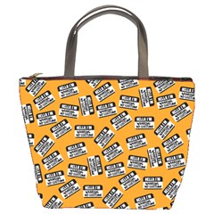 Pattern Halloween Wearing Costume Icreate Bucket Bags by iCreate