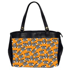 Pattern Halloween Wearing Costume Icreate Office Handbags (2 Sides)  by iCreate