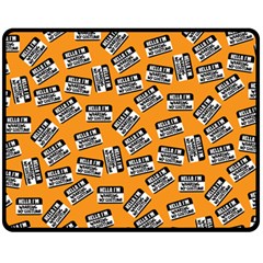 Pattern Halloween Wearing Costume Icreate Fleece Blanket (medium) 