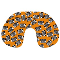 Pattern Halloween Wearing Costume Icreate Travel Neck Pillows by iCreate