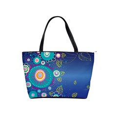 Flower Blue Floral Sunflower Star Polka Dots Sexy Shoulder Handbags