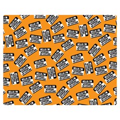 Pattern Halloween Wearing Costume Icreate Double Sided Flano Blanket (medium)  by iCreate