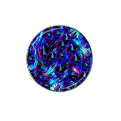 Dark Neon Stuff Blue Red Black Rainbow Light Hat Clip Ball Marker by Mariart