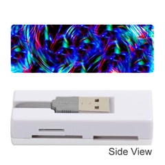 Dark Neon Stuff Blue Red Black Rainbow Light Memory Card Reader (stick) 