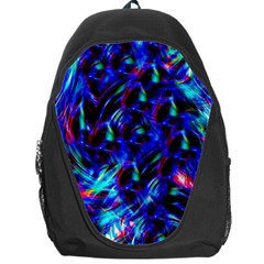 Dark Neon Stuff Blue Red Black Rainbow Light Backpack Bag