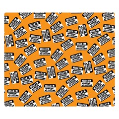 Pattern Halloween  Double Sided Flano Blanket (small)  by iCreate