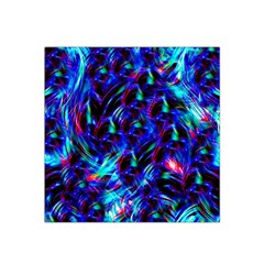 Dark Neon Stuff Blue Red Black Rainbow Light Satin Bandana Scarf by Mariart