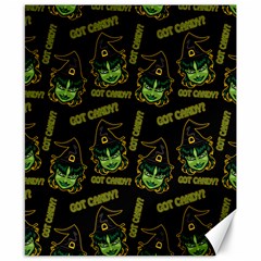 Pattern Halloween Witch Got Candy? Icreate Canvas 8  X 10  by iCreate