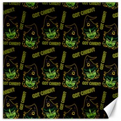 Pattern Halloween Witch Got Candy? Icreate Canvas 12  X 12  