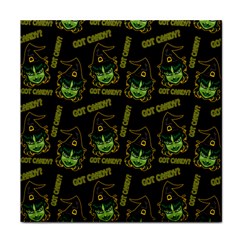 Pattern Halloween Witch Got Candy? Icreate Face Towel by iCreate