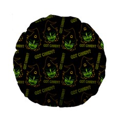 Pattern Halloween Witch Got Candy? Icreate Standard 15  Premium Round Cushions