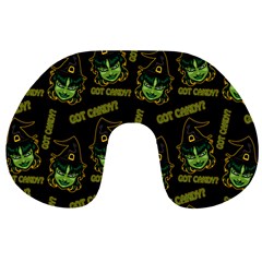 Pattern Halloween Witch Got Candy? Icreate Travel Neck Pillows by iCreate