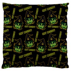 Pattern Halloween Witch Got Candy? Icreate Standard Flano Cushion Case (one Side)