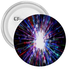 Seamless Animation Of Abstract Colorful Laser Light And Fireworks Rainbow 3  Buttons