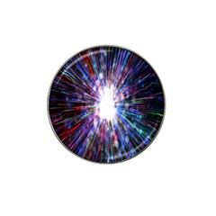 Seamless Animation Of Abstract Colorful Laser Light And Fireworks Rainbow Hat Clip Ball Marker (10 Pack) by Mariart