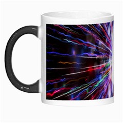 Seamless Animation Of Abstract Colorful Laser Light And Fireworks Rainbow Morph Mugs by Mariart