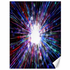 Seamless Animation Of Abstract Colorful Laser Light And Fireworks Rainbow Canvas 36  X 48   by Mariart